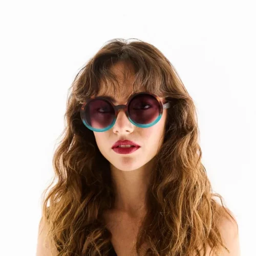 Okkia Eyewear - Monica Unisex Big Round Sunglasses