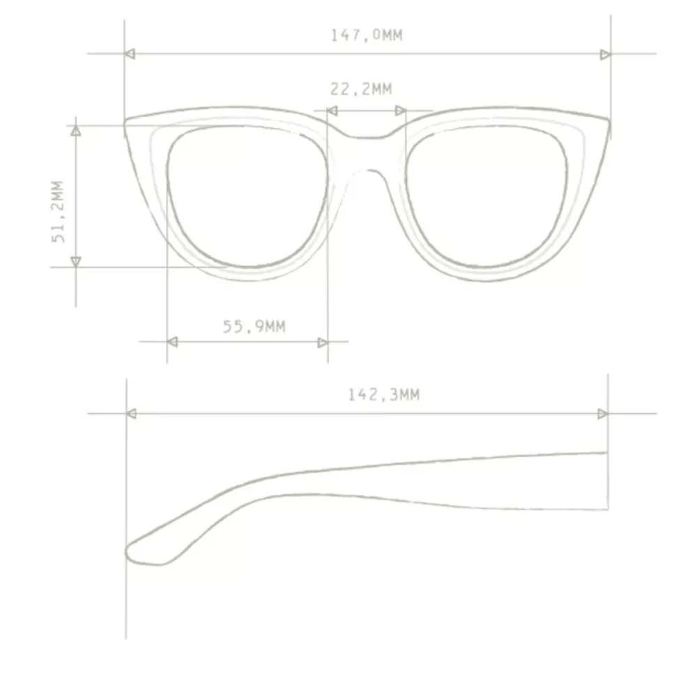 Okkia Eyewear - Silvia Sunglasses