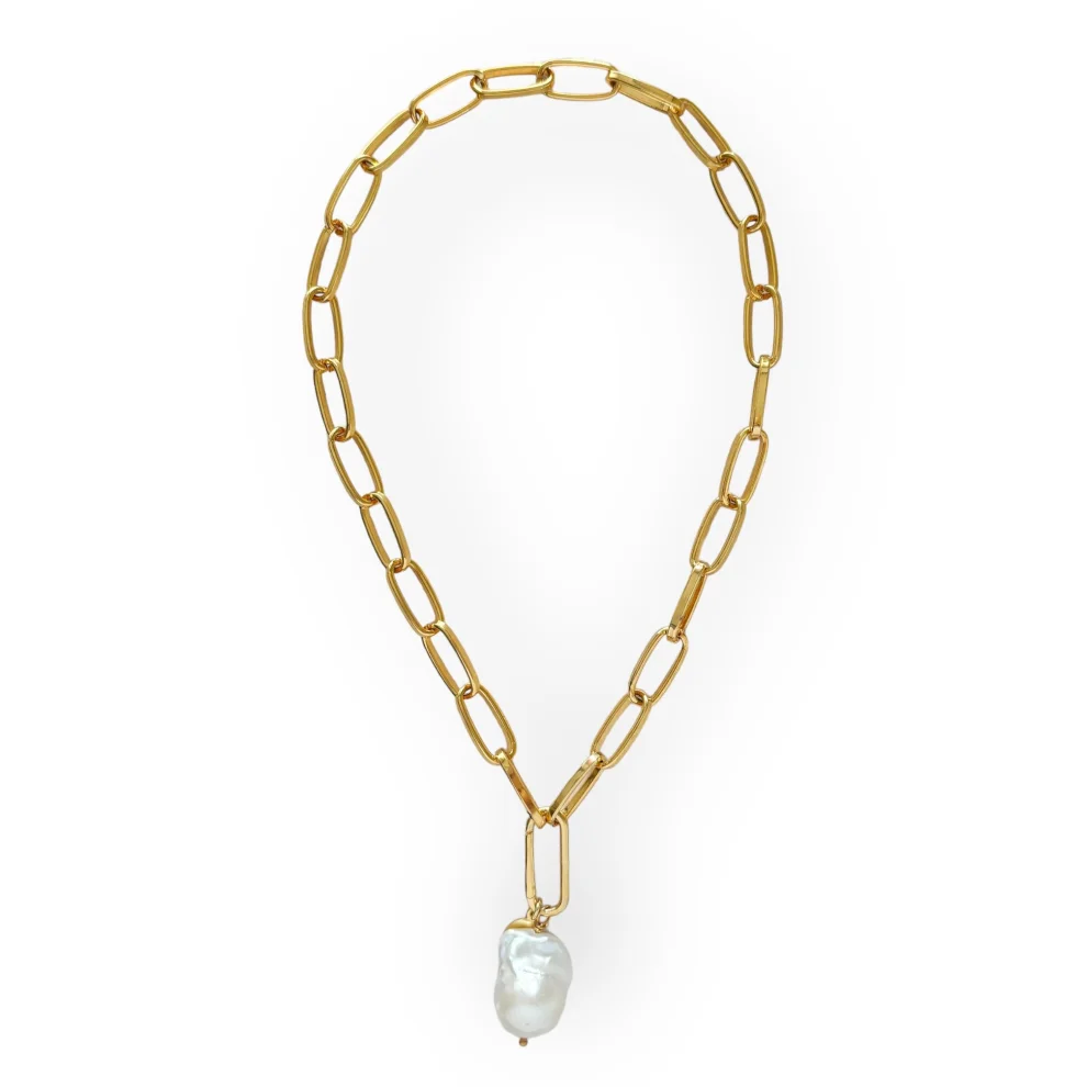 Pierre Violette - Gabrielle Baroque Pearl Necklace