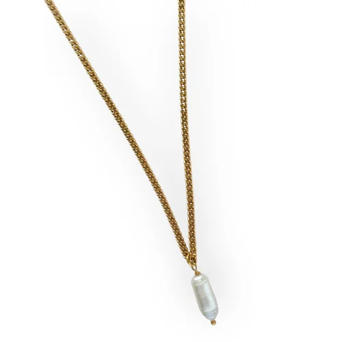 Pierre Violette - Nicole Pearl Necklace