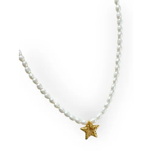 Pierre Violette - Pauline Star Pearl Necklace