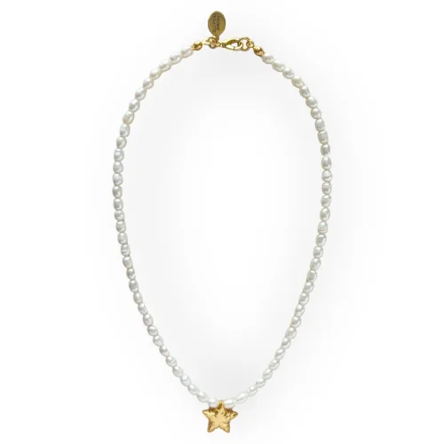 Pierre Violette - Pauline Star Pearl Necklace