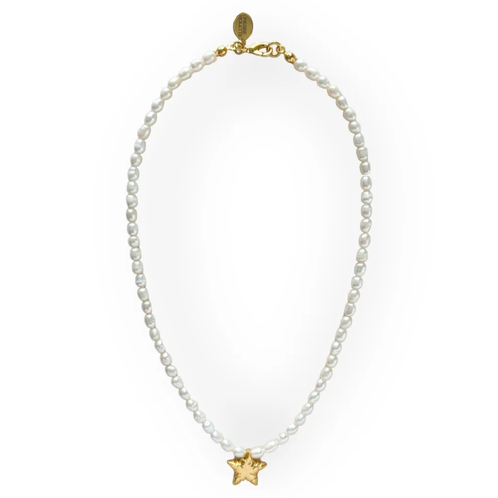 Pierre Violette - Pauline Star Pearl Necklace