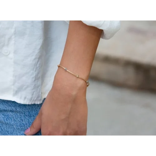 Safir Mücevher - Dorica Gold Bracelet