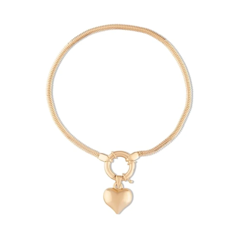 Safir Mücevher - Lovely Italian Heart Bracelet
