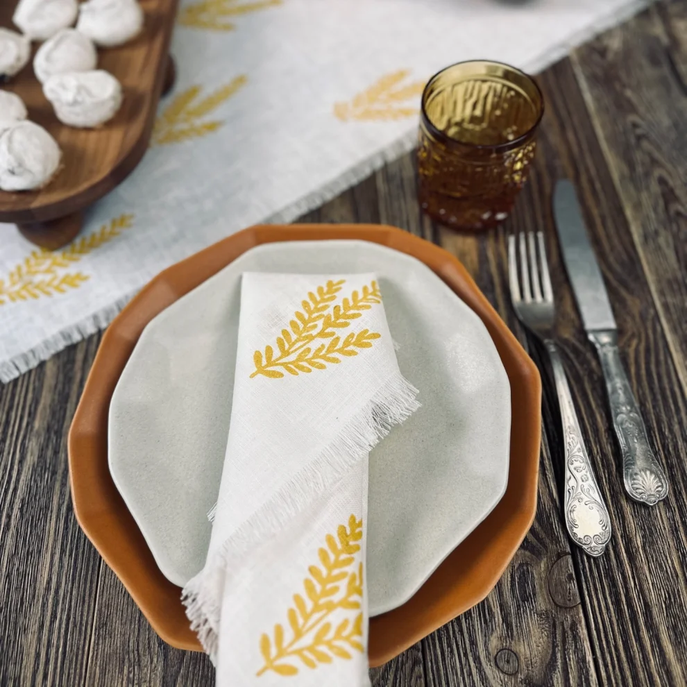 Yenesse Design - Rosemary Napkin (pack Of 2)