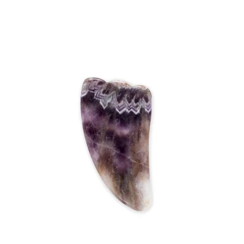 Nui Yoga - Amethyst Gua Sha Face Massage Stone