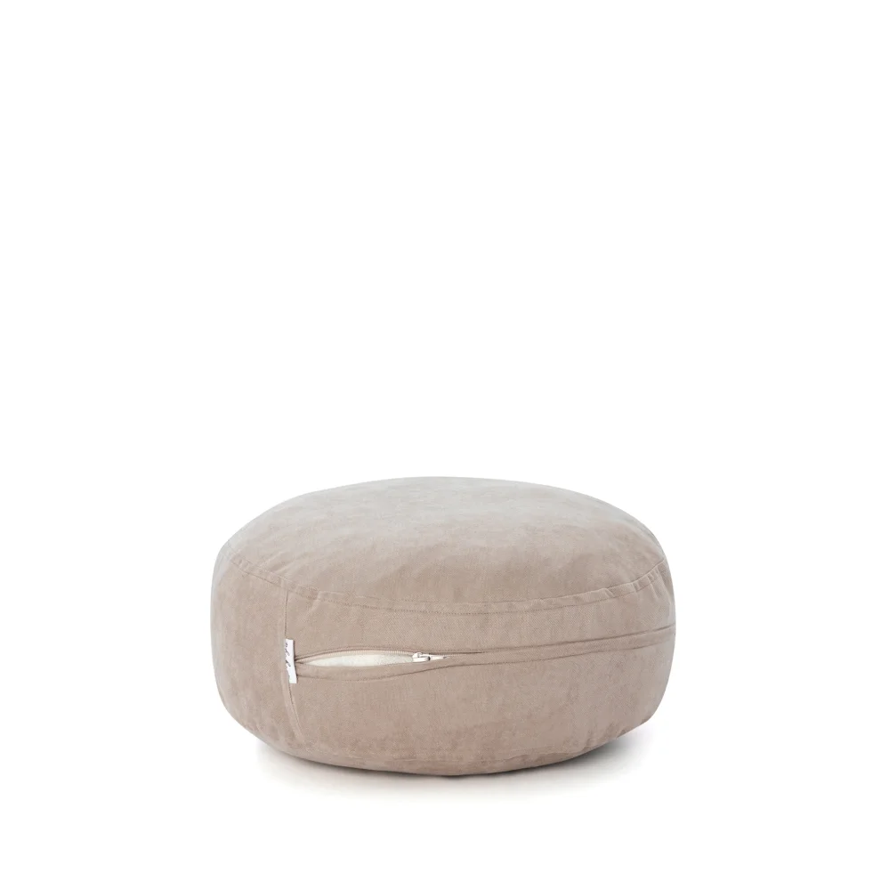 Nui Yoga - Beige  Bolster & Meditation Cusion