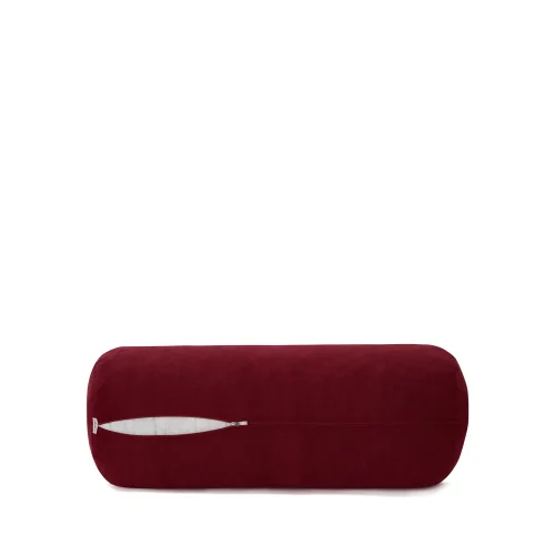 Nui Yoga - Bordo Bolster & Meditasyon Minderi