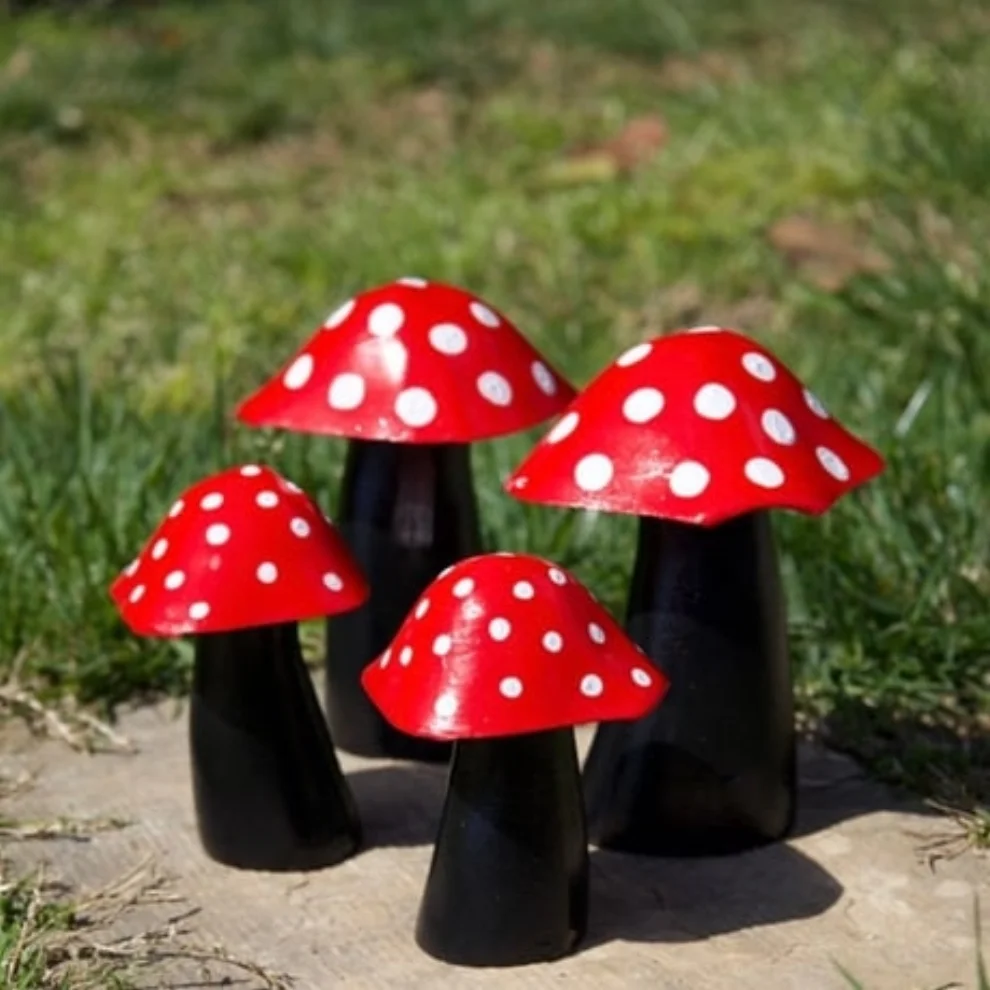 Dea'rt İstanbul - Cute Mushrooms Decorative Object