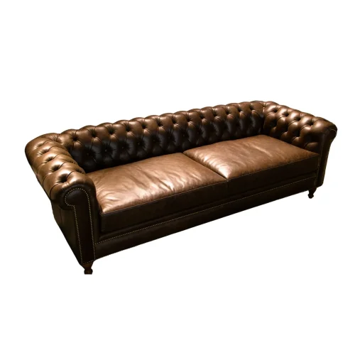 Dizayn Life - Genuine Leather Chester Sofa