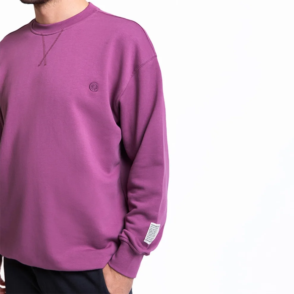 UNIQVIBE - Regular Organic Cotton Sweatshirt