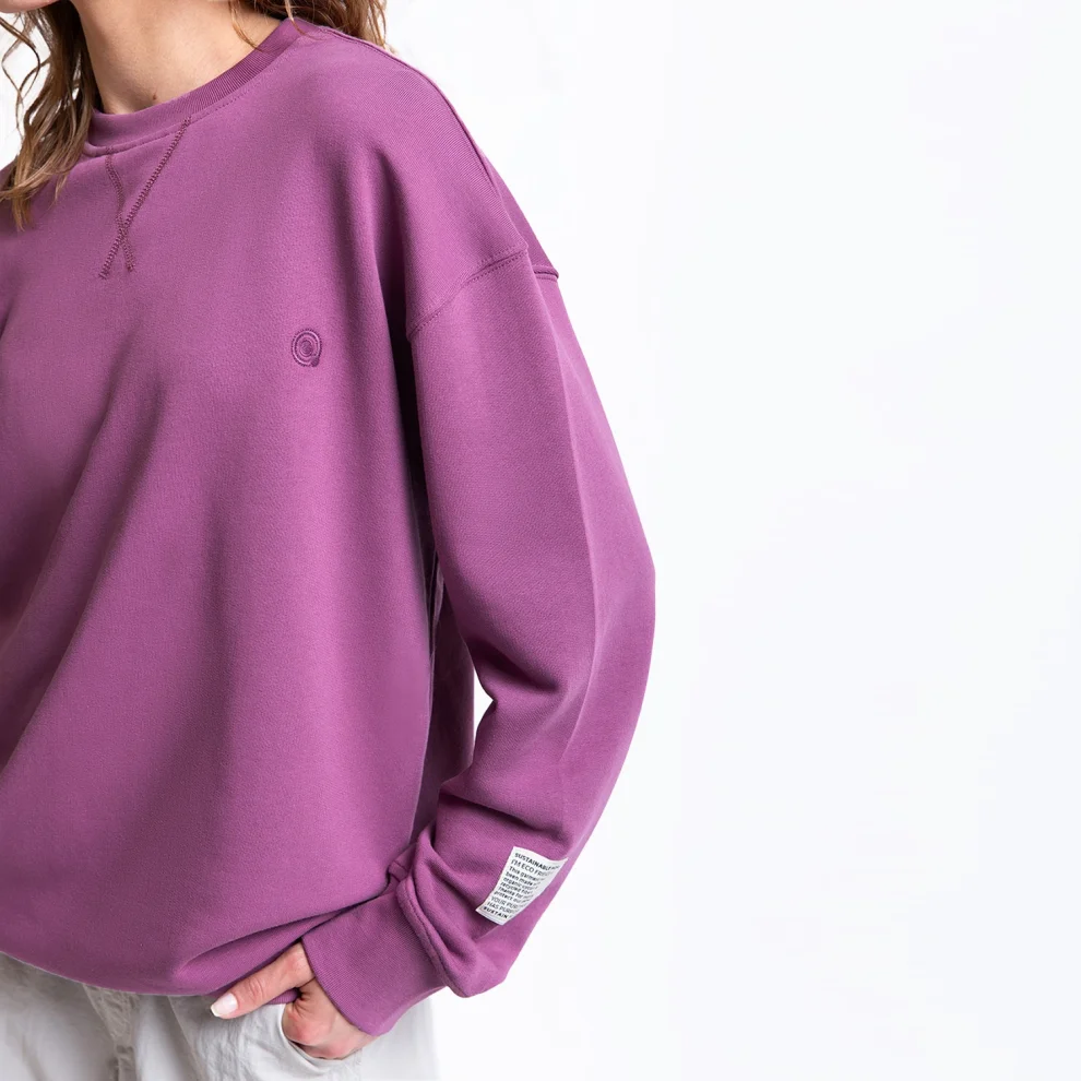 UNIQVIBE - Regular Organik Pamuklu Sweatshirt - Il