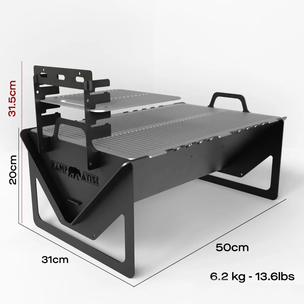 Kamp Ayısı - Grillogy Bbq: Collapsible Grill