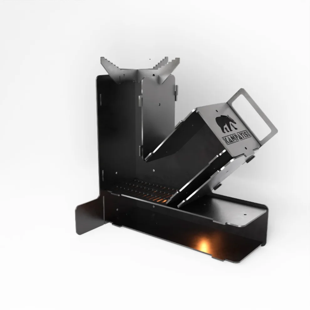 Kamp Ayısı - Nordifyr Rocket Stove: Foldable Camping Stove