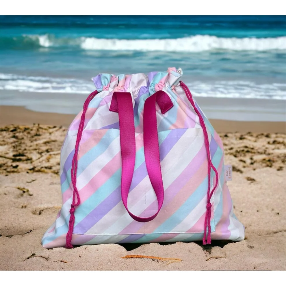 Atelier Bomonti - Wet&dry Waterproof Wet Dry Dirty Clean Beach Pool Functional Mommy Kids Bag