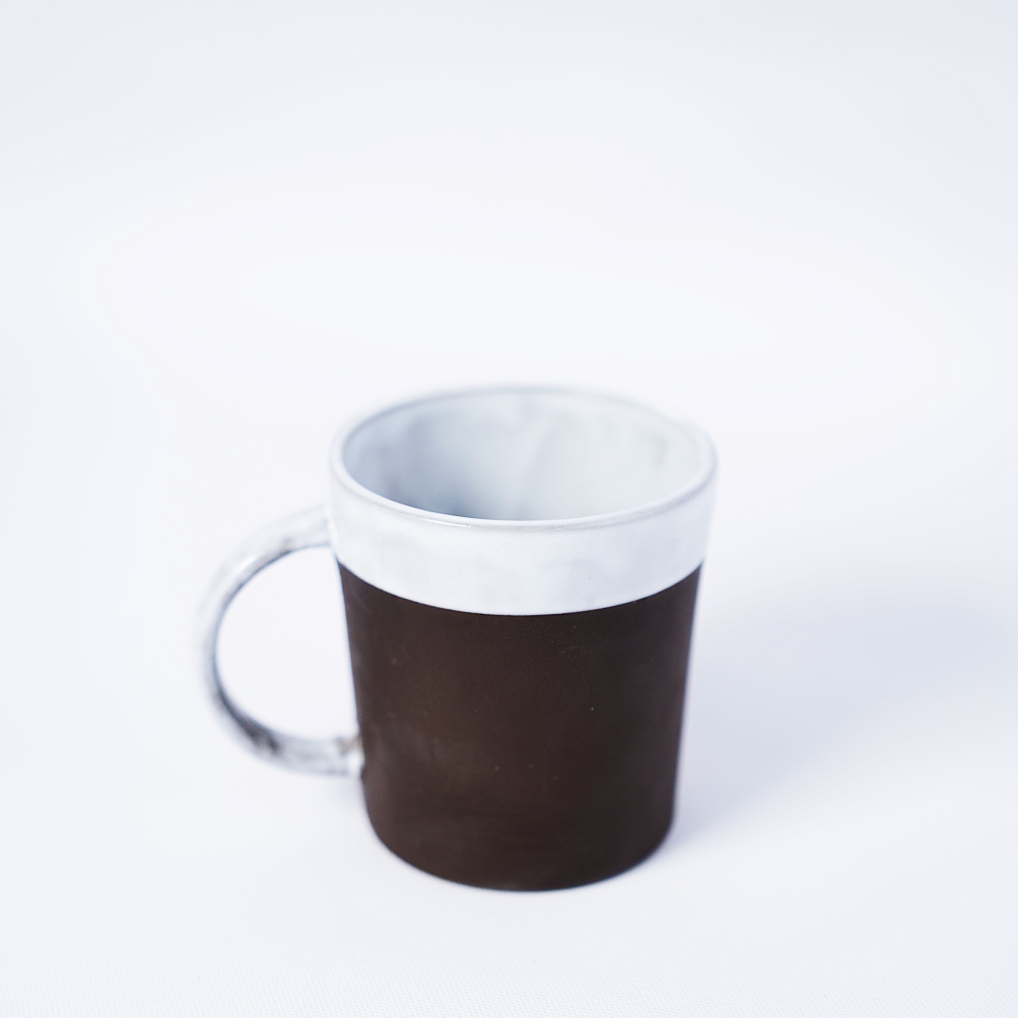 Mocha Stoneware Coffee Cup