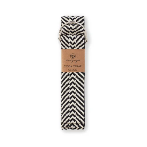 Nui Yoga - Zebra Pattern Yoga Mat Carrying Strap