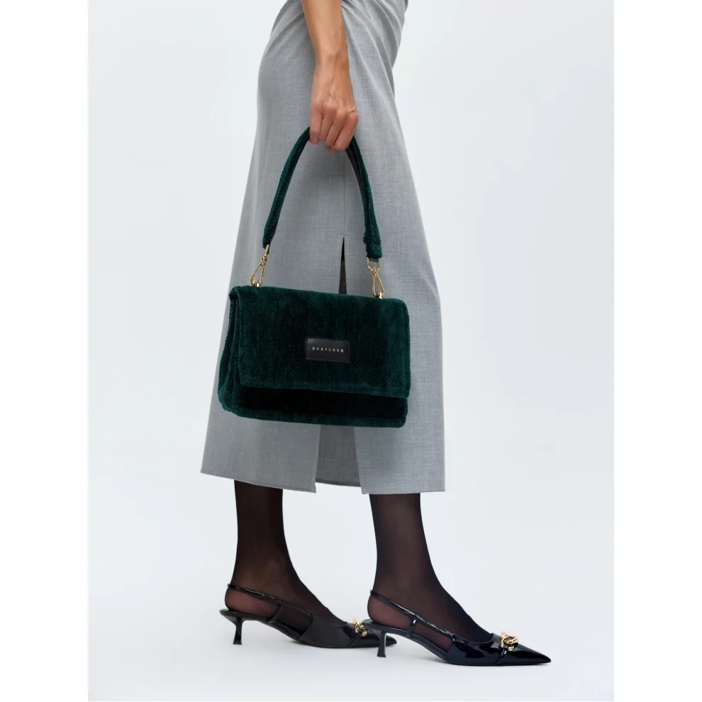 Babycord - Handwoven Baguette Bag