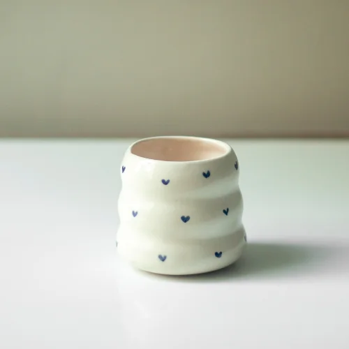 Fleur De Cansu - Bleu Amour Mug