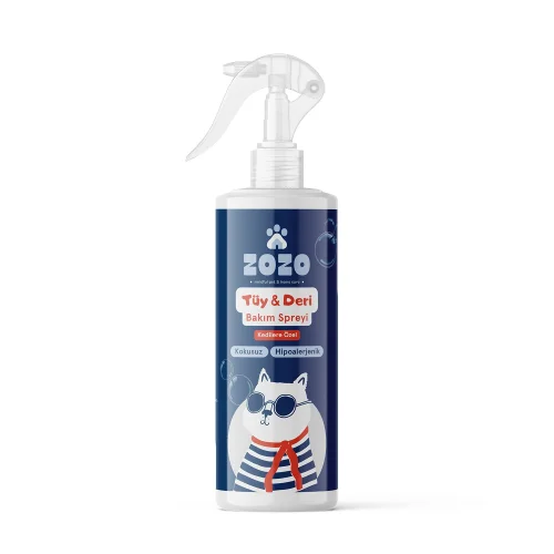 Zozo Cares - Feather & Skin Care Spray - Special For Cats