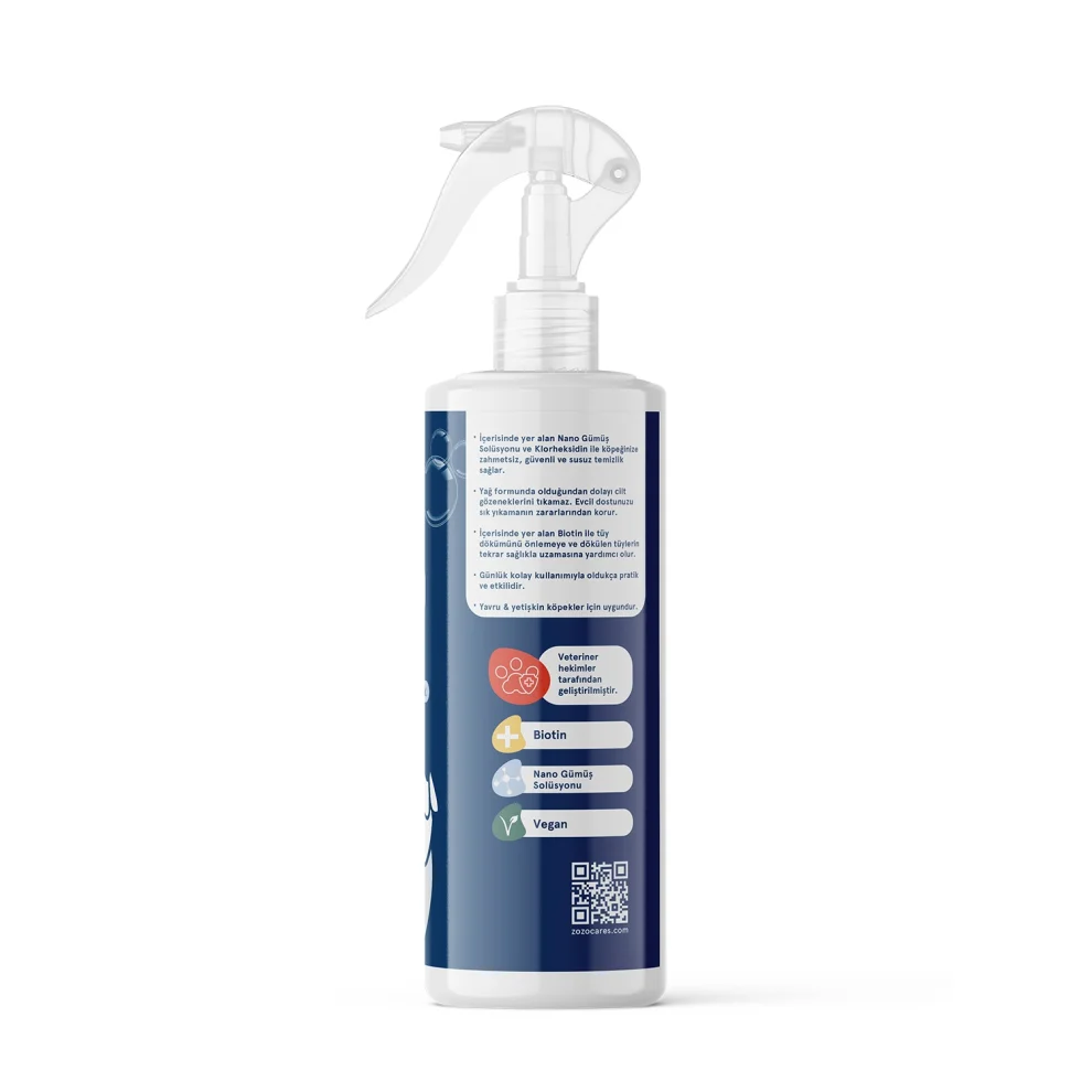 Zozo Cares - Feather & Skin Care Spray - Special For Dogs