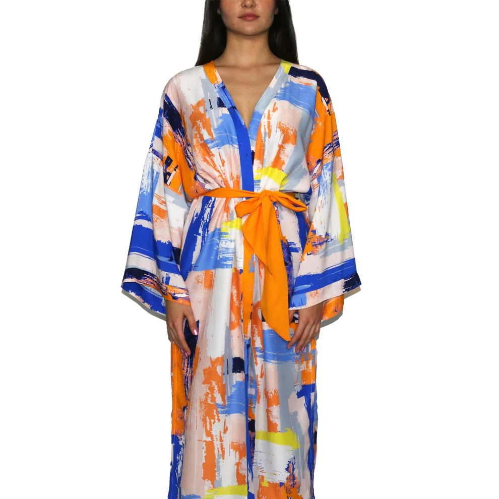 Antoa - Gaia Renkli Kimono