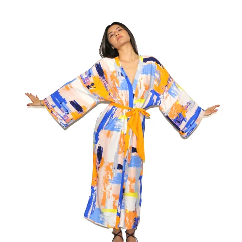 Antoa - Gaia Renkli Kimono
