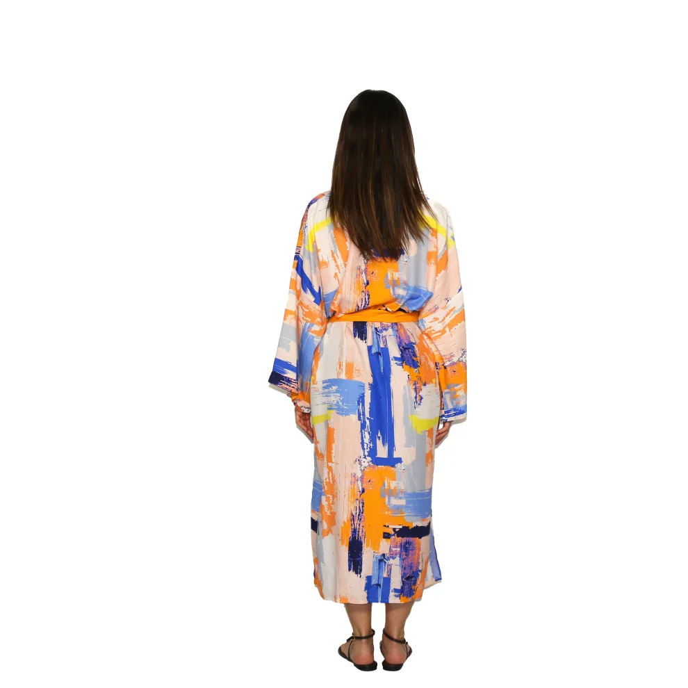 Antoa - Gaia Renkli Kimono