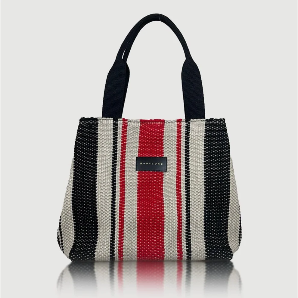 Babycord - Handwoven Trinity Tote Bag