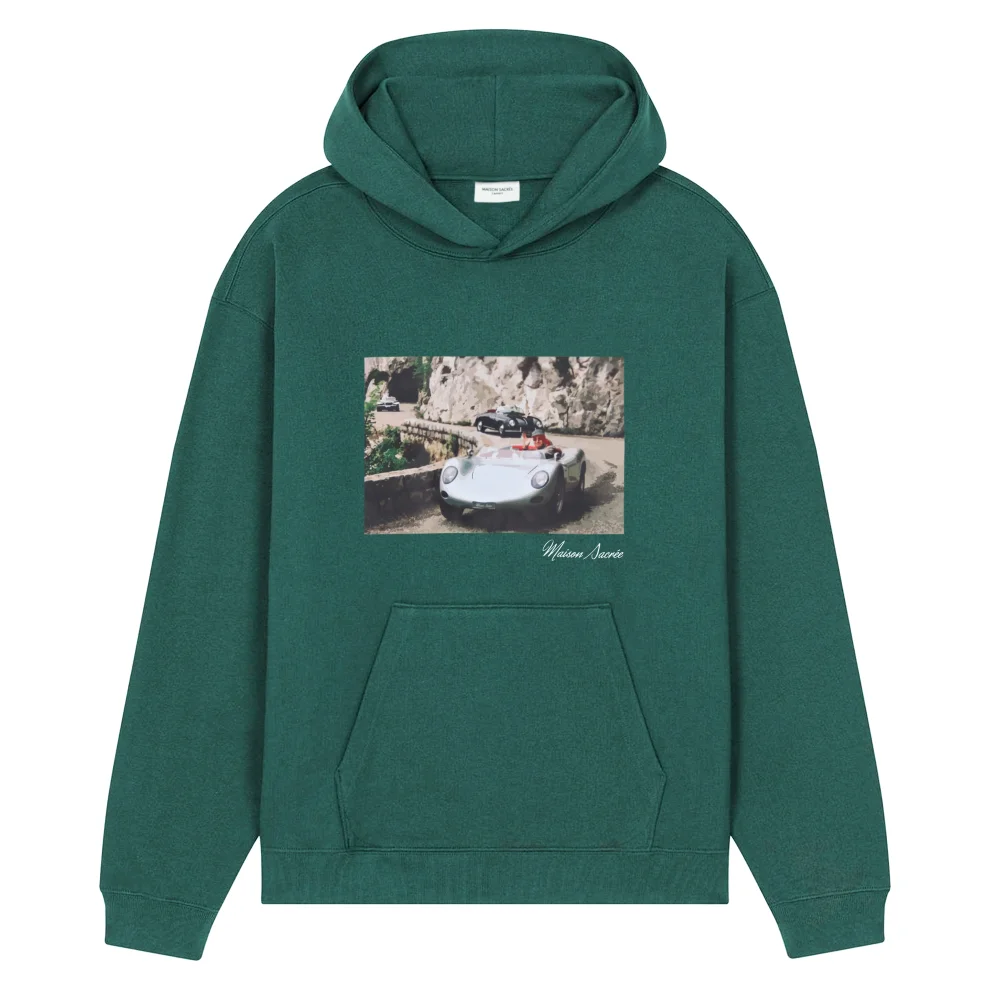 Maison Sacree - La Turbie Baskılı Sweatshirt