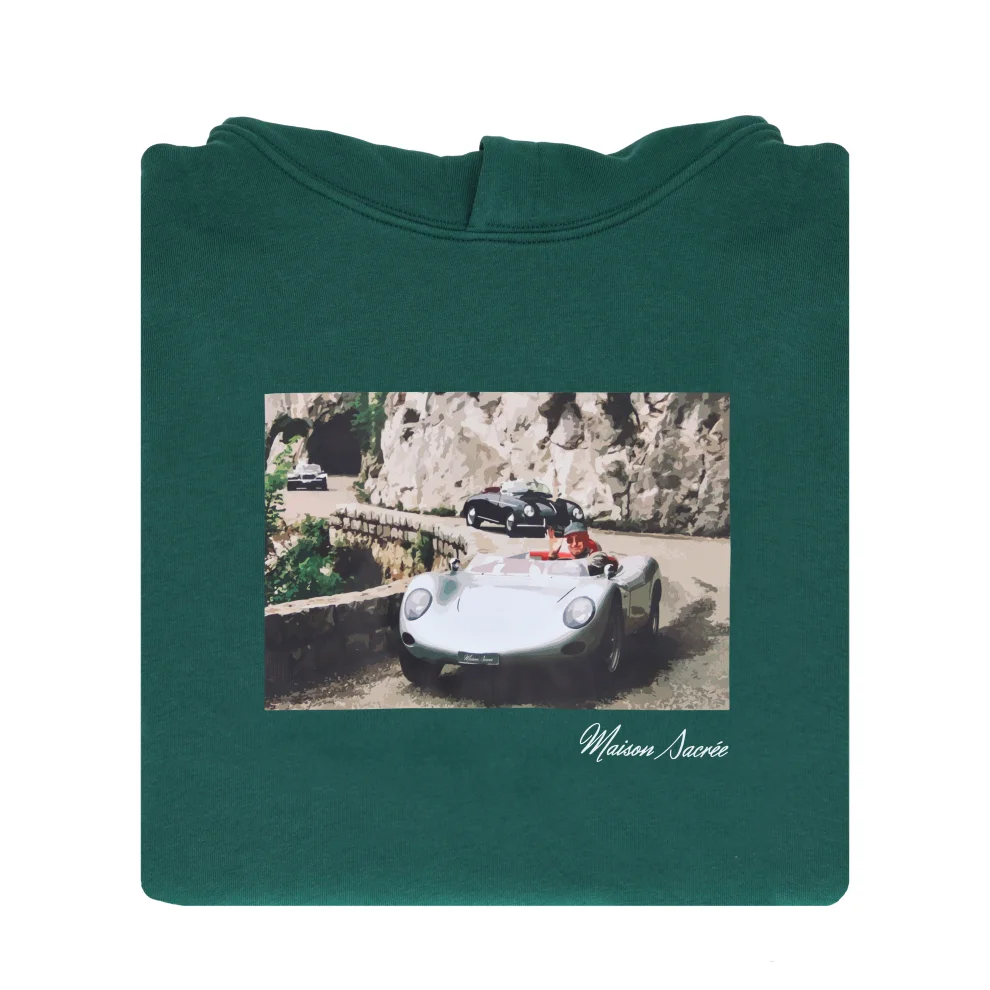 Maison Sacree - La Turbie Baskılı Sweatshirt