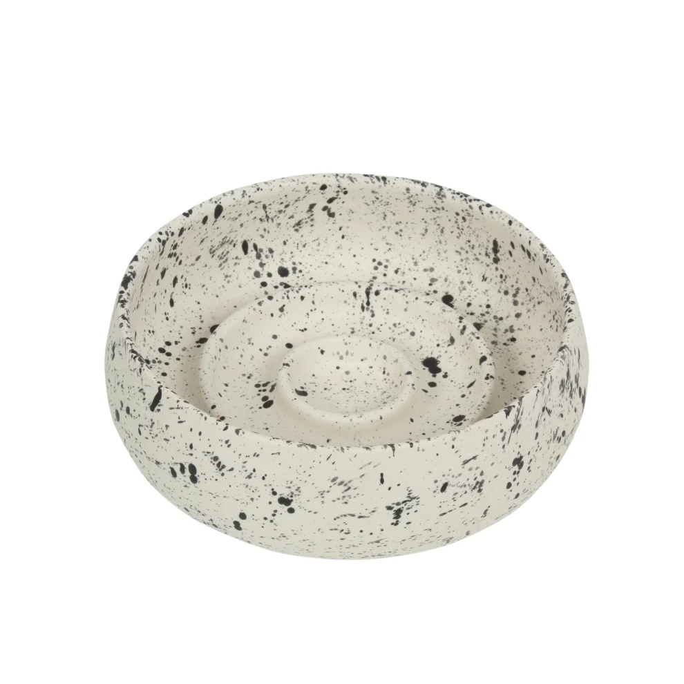 Beige & Stone - Ceramic Slow Feeder