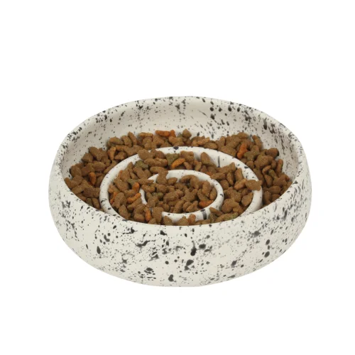 Beige & Stone - Ceramic Slow Feeder