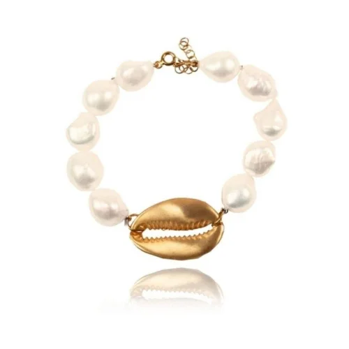 Linya Jewellery - Berla Seashell Pearl Bracelet