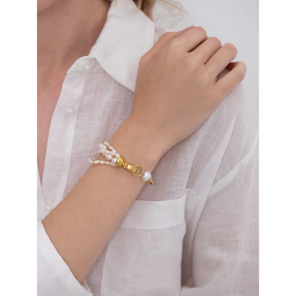 Linya Jewellery - Misel Ocean Pearl Bracelet