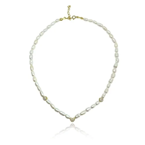 Linya Jewellery - Romes Heart Pearl Necklace