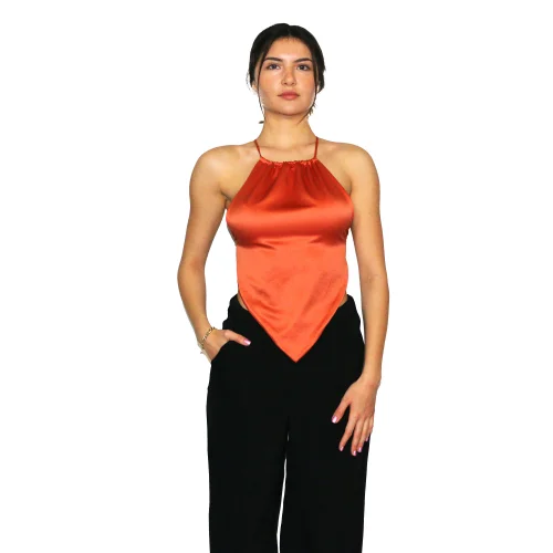 Antoa - Carmen Satin Crop Top