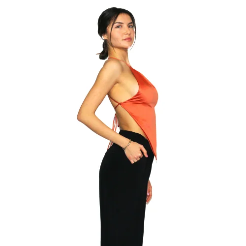 Antoa - Carmen Satin Crop Top