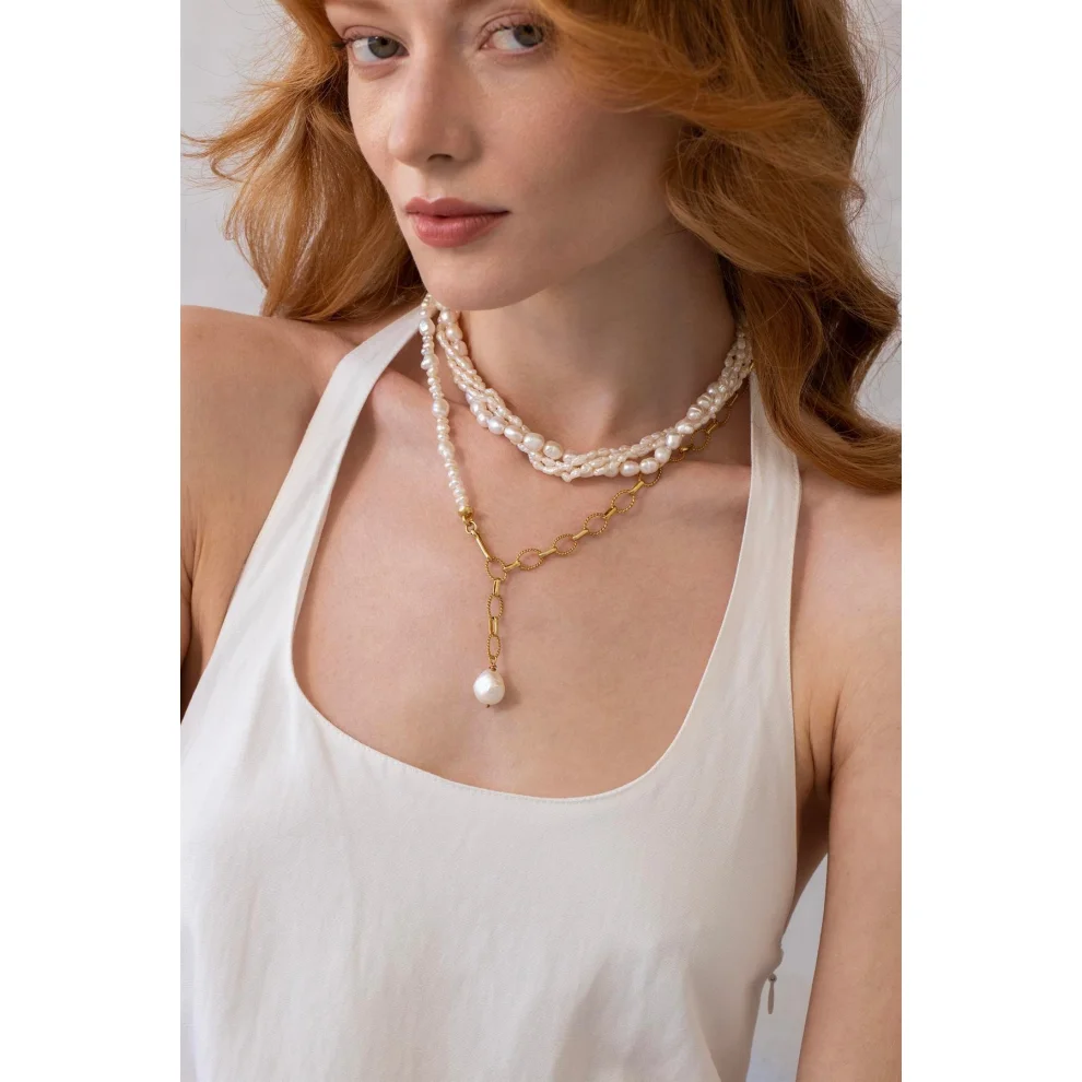 Linya Jewellery - Belta Long Chain Necklace
