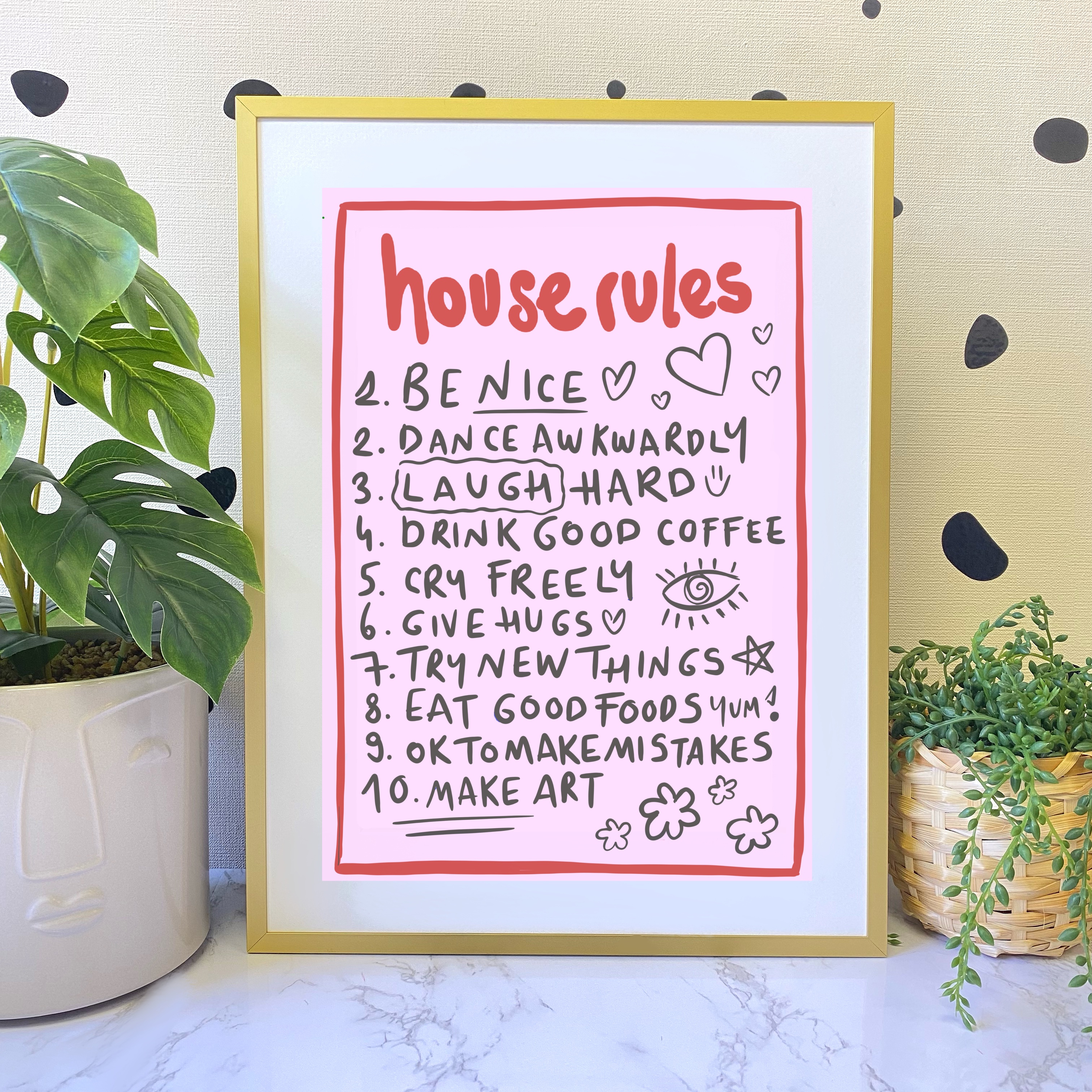 House Rules Baskı