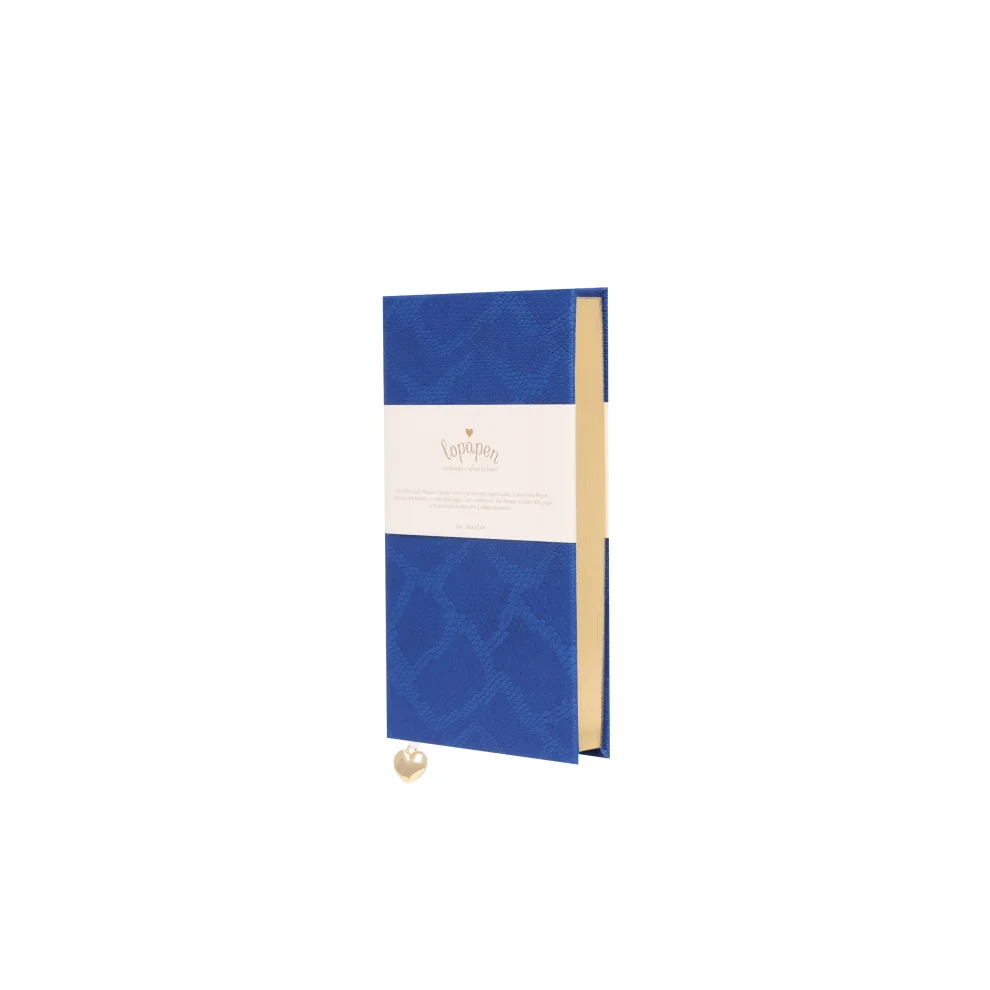Lopapen Notebooks Crafted by Heart - Blue 2025 Daily Planner Mmxxv ...