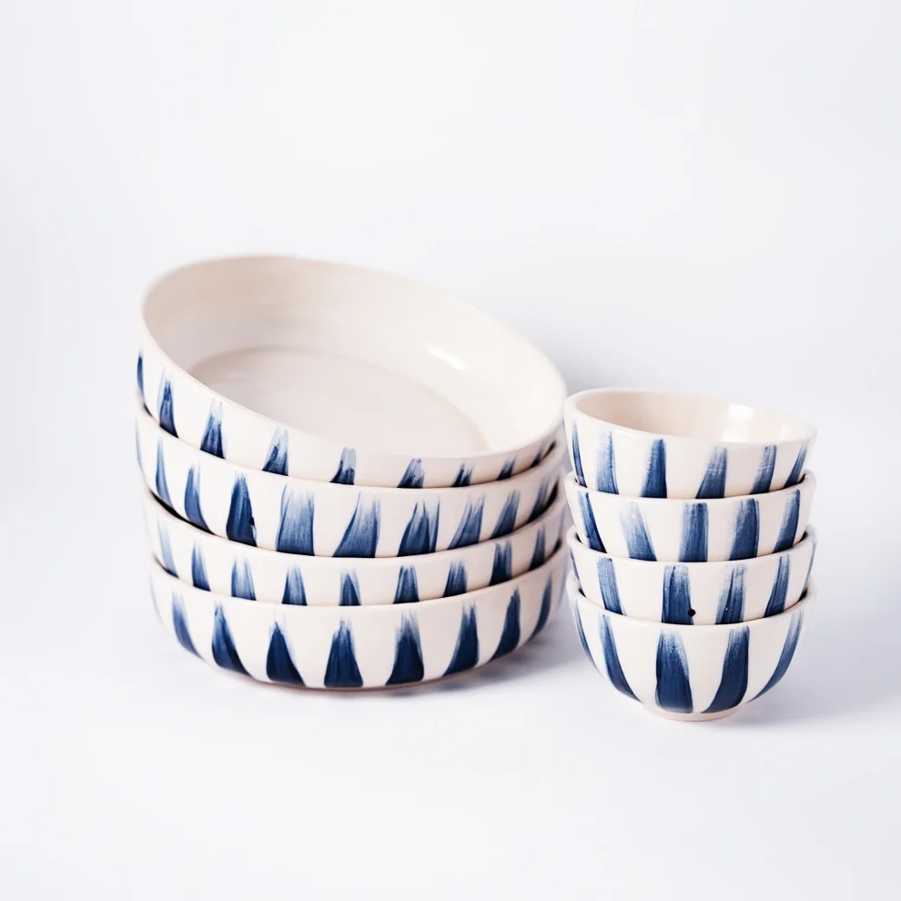 GIB'S Pottery - Nova Mini Bowl (set Of 2)