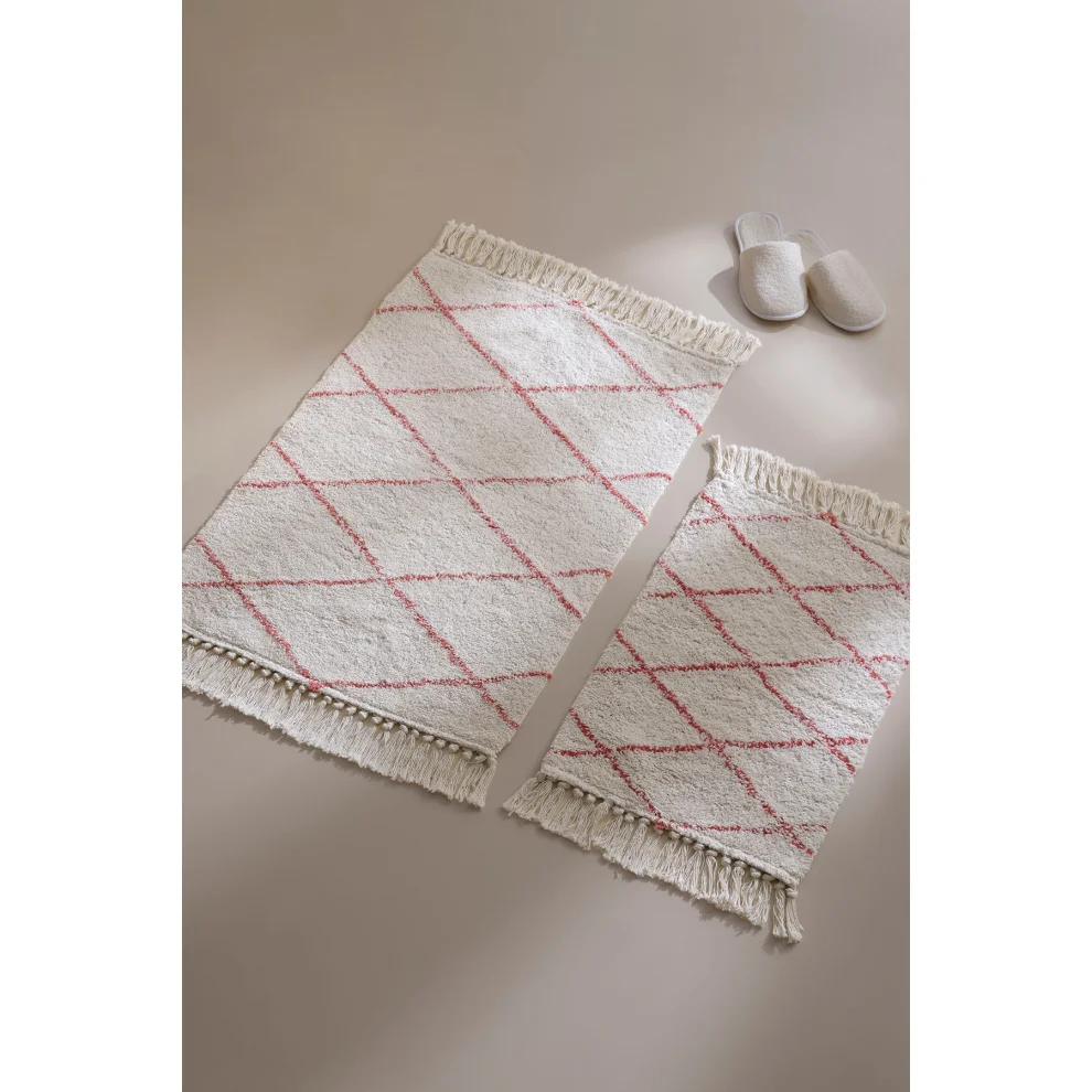 İrya - Grace Cotton Bath Mat 40x60+60x90