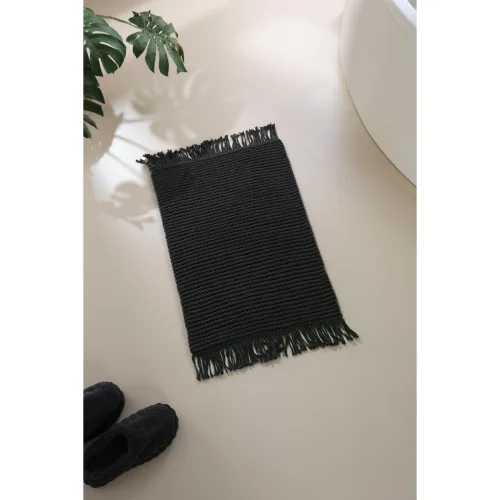 İrya - Lavish Cotton Hand Knitted Bath Mat 50x70