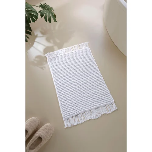 İrya - Lavish Cotton Hand Knitted Bath Mat 50x70