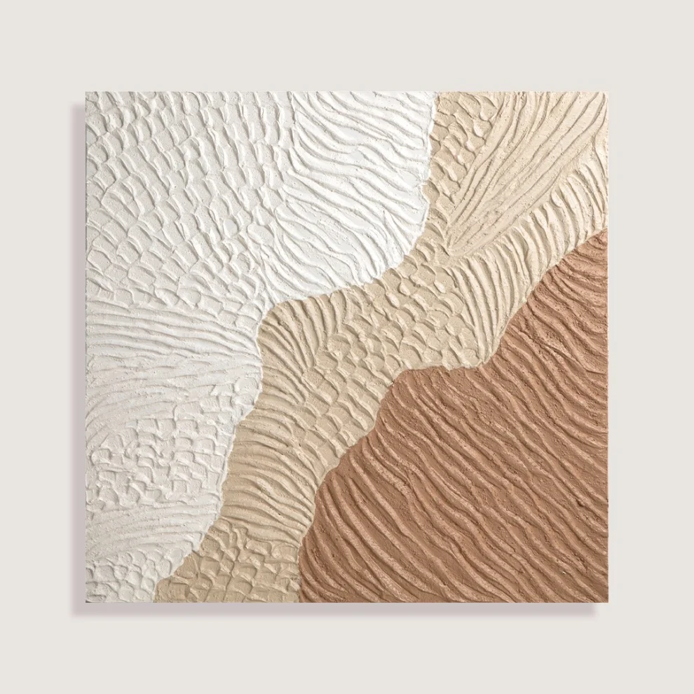 Bohemtolia - Abstract Oil Painting - Waves No.1