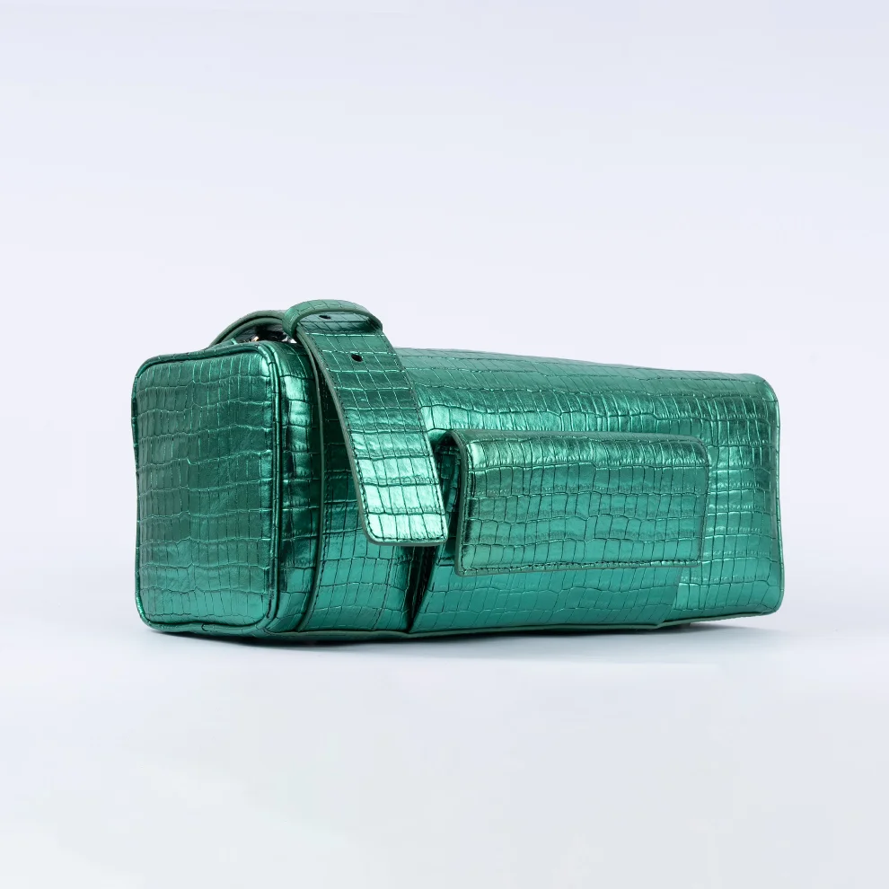 Edda Studio - Mint Sparkle Bag