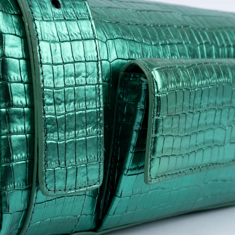 Edda Studio - Mint Sparkle Bag