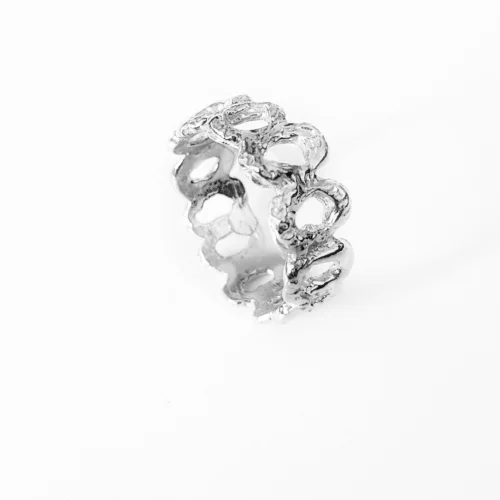 Pik Takı Tasarımı - Silver Hole Ring